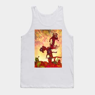 Undersea eyeball men afloat in the current. Tank Top